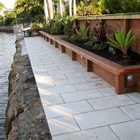 Treated Pine Timber Retaining Wall | Landscaping retaining walls, Sloped garden, Backyard ...