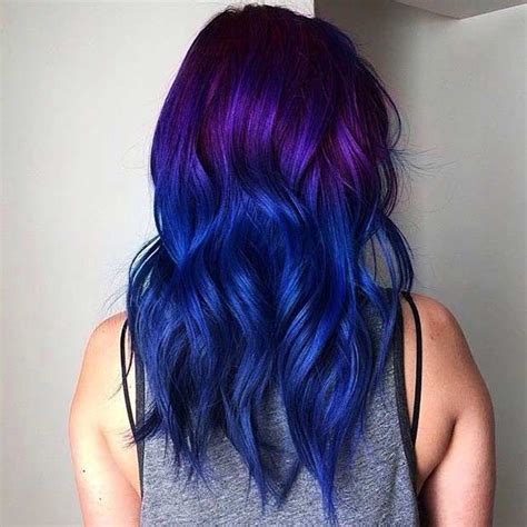 blue purple hair colour - Lorie Slater