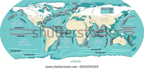 Ocean Currents Diagram