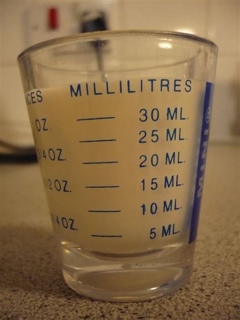 A shot of milk... | A little more than a standard measure bu… | Flickr