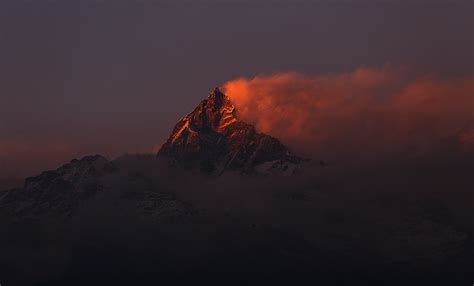 Nepal Mountains In Sunset Wallpaper, HD City 4K Wallpapers, Images and ...