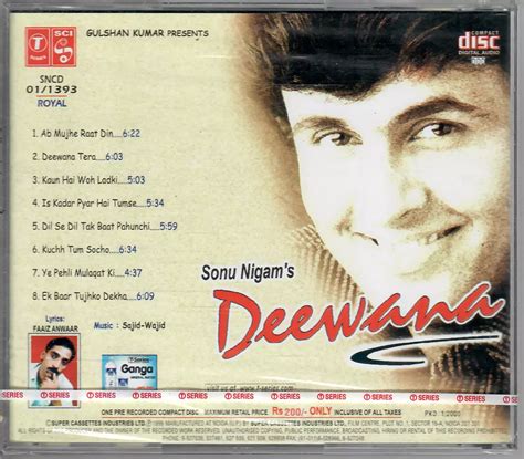 Sonu Nigam Deewana