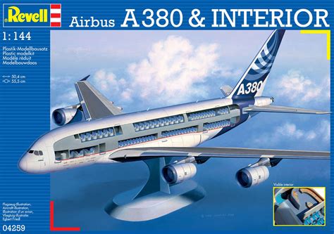 Buy Revell 1:144 Scale Airbus A380 Visible Interior Online at desertcartOMAN