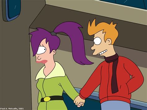 Fry & Leela - Futurama Wallpaper (967816) - Fanpop