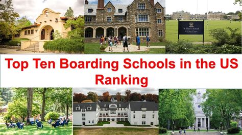 Top 10 Boarding Schools in the USA New Ranking | Forbes Best Boarding Schools - YouTube