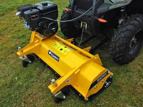 Lawn Mower ATV Attachment - Rammy 4x4 grass mower front mount Grass Mower, Lawn Mowers ...