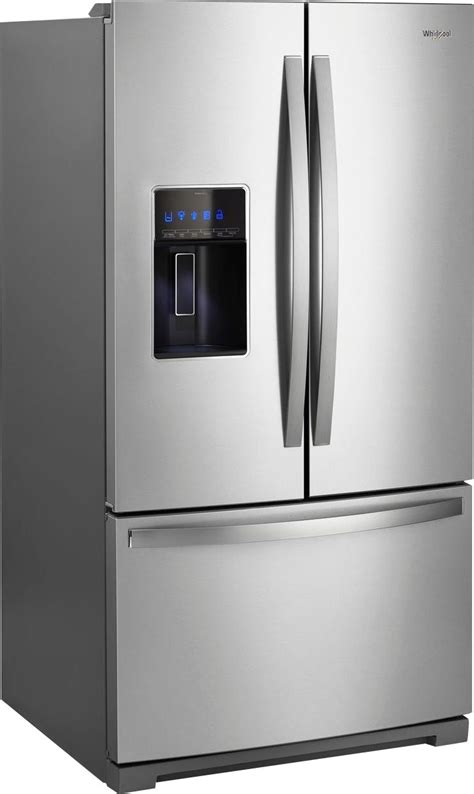 Whirlpool 26.8 Cu. Ft. French Door Refrigerator Stainless Steel WRF767SDHZ - Best Buy