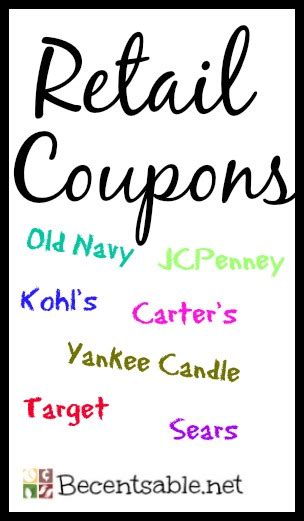 Retail Coupons: The Limited, Carter's, Party City And More