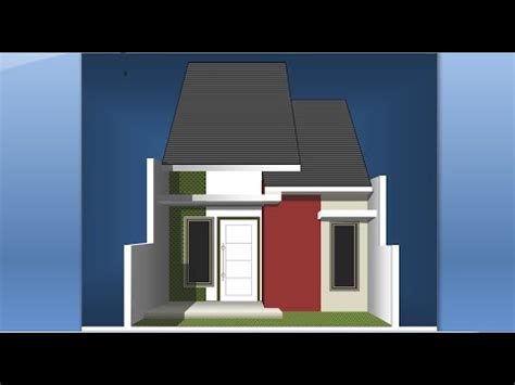 Menggambar Rumah 3D - YouTube