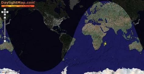 Google Sunrise and Sunset Mapping