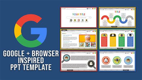 Google + Browser Inspired PowerPoint Template - YouTube