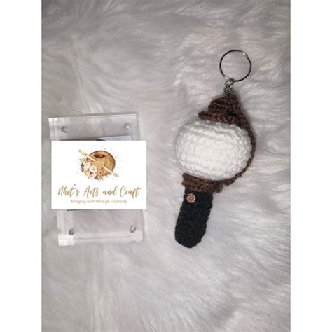 Ateez lightstick crochet keychain | Shopee Philippines