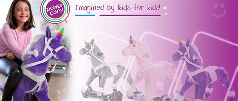 Amazon.com: Power Pony Hoverboard Horse for Girls and Boys - PowerPony Ride On Horse - Power ...