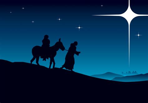 Mary And Joseph Travel To Bethlehem Map