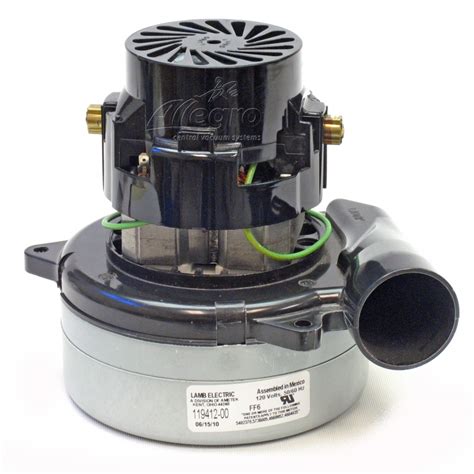 Central Vacuum Replacement Motor 119412-00 Ametek Lamb