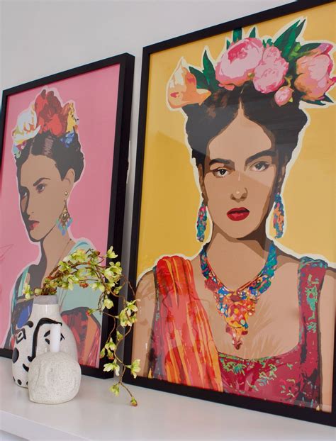 Frida Kahlo Framed Print – Luxeology | Framed prints, Prints, Mexican ...