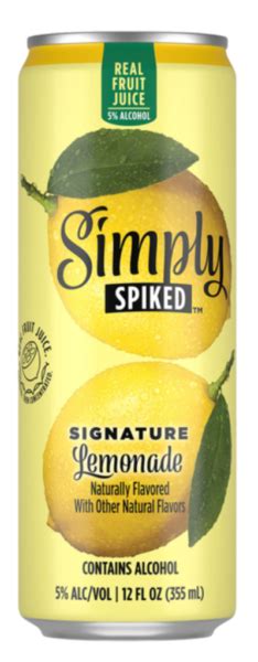 Simply Spiked Lemonade 12 Cans > Coolers > Parkside Liquor Beer & Wine