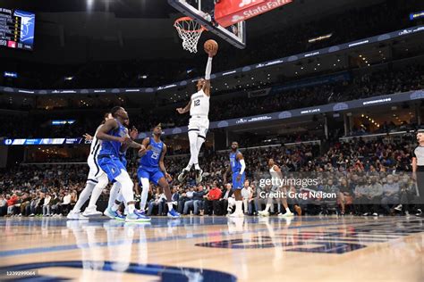 Memphis Grizzlies Ja Morant in action vs Dallas Mavericks at FedEx ...