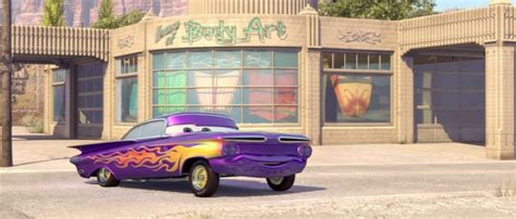 Dan the Pixar Fan: Cars: Purple Ramone