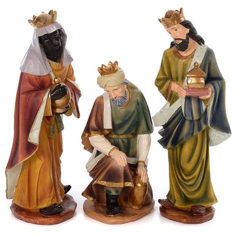 DXQDXQ Statue 6 Piece Miniature Christmas Nativity Scene Set in the ...