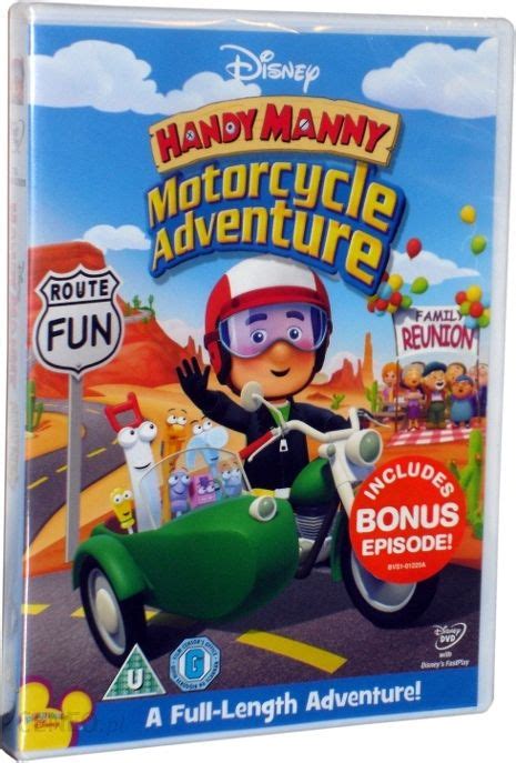 Złota Rączka, Handy Manny 'Motorcycle Adventure' (DVD) - Ceny i opinie - Ceneo.pl