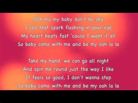 Ooh la la Lyrics Britney Spears - YouTube