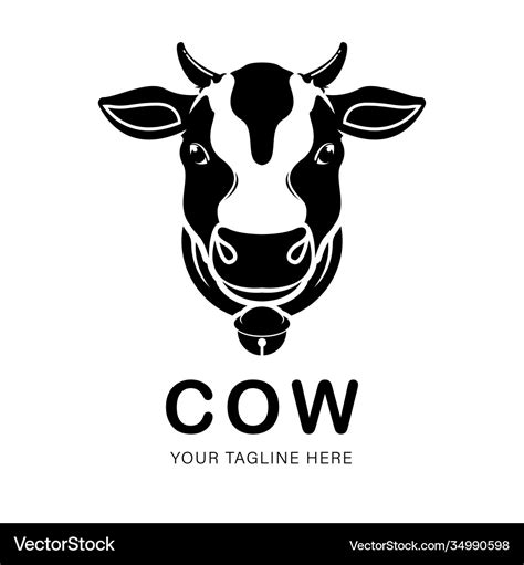 Cow logo Royalty Free Vector Image - VectorStock