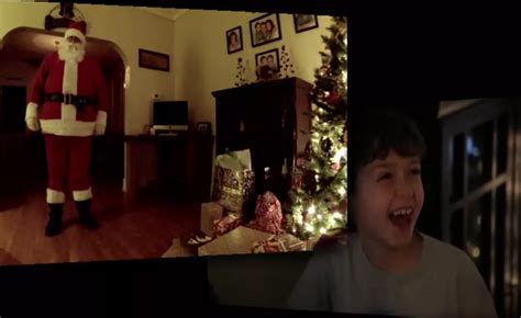 See What Happens When a Kid Hides a Camera to Catch Santa Claus