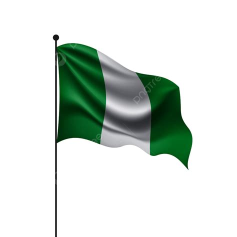 Nigerian Flag Vector PNG Images, Nigeria Flag Nigerian Ribbon ...