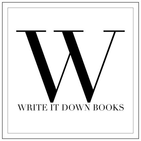 WriteItDownBooks - Etsy