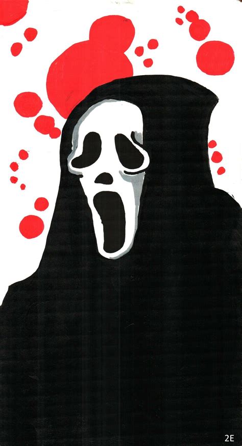 Scream Fan Art ghostface | Ghostface, Horror movie art, Horror characters