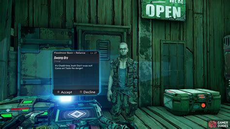 Swamp Bro - Floodmoor Basin - Side Missions | Borderlands 3 | Gamer Guides®