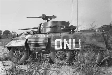 M8 Greyhound Swedish UN battalions in the Congo, 1 Jan 1963 | Military vehicles, Military ...