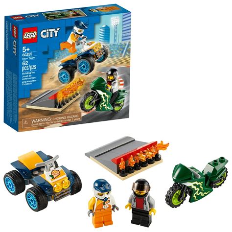 LEGO City Stunt Team 60255 Bike Toy Building Set for Kids (62 Pieces) - Walmart.com - Walmart.com