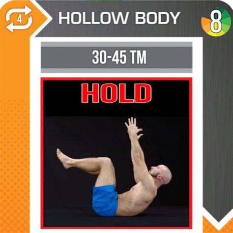 Hollow Body Crunch - Exercise How-to - Workout Trainer by Skimble