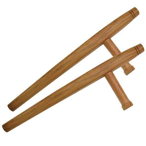 Natural Tonfa - Set of 2 - 20 Inches-1705RN