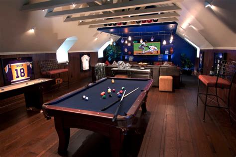 Creating A Basement Game Room: 4 Tips And 41 Examples - DigsDigs