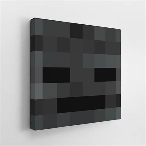 Minecraft Wither Skeleton - Pics on Canvas