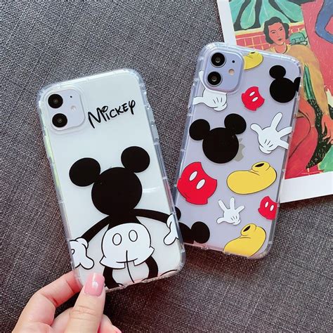 Cute Mickey Clear iPhone Case | FINISHIFY