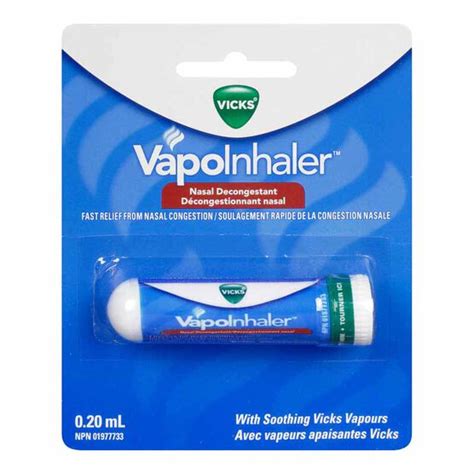 Vicks Vapor Inhaler - 20ml | London Drugs