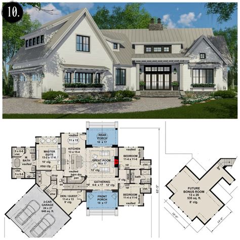 12 Modern Farmhouse Floor Plans - Rooms For Rent blog