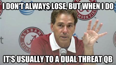 Popular Alabama football memes from recent years