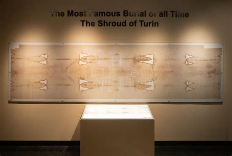 Certified Replica of the Shroud of Turin in a Recently Opened Exhibit ...