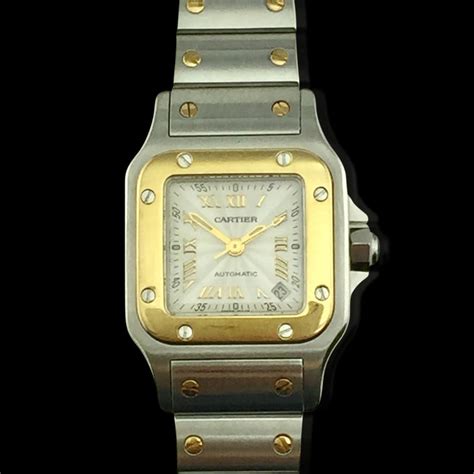 Ladies Steel & Gold Cartier Santos - 66mint Fine Estate Jewelry