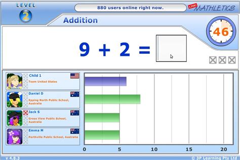 Review of Mathletics - an online math practice website for K-12