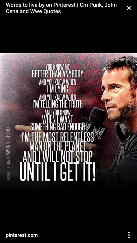 -CM Punk | Cm punk quotes, Punk quotes, Wwe quotes