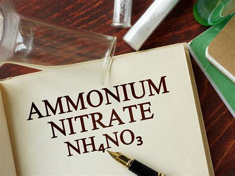 Ammonium Nitrate Hazards Infographic