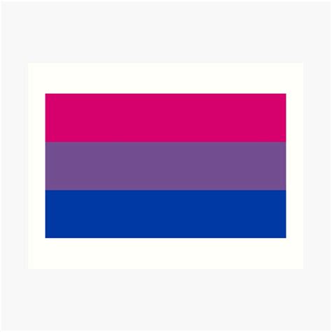 "Bisexual Pride Flag" Art Print by porcupride | Redbubble