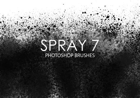 Free Spray Photoshop Brushes 7 - Free Photoshop Brushes at Brusheezy!