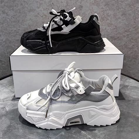 Korean fashion Luminous high cut rubber shoes for women | Shopee Philippines